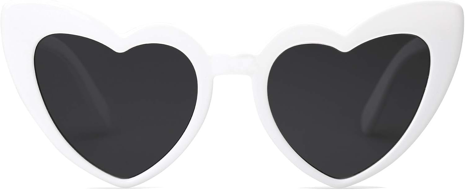 Gafas de sol novedosas con forma de corazón - Quierox - Tienda Online
