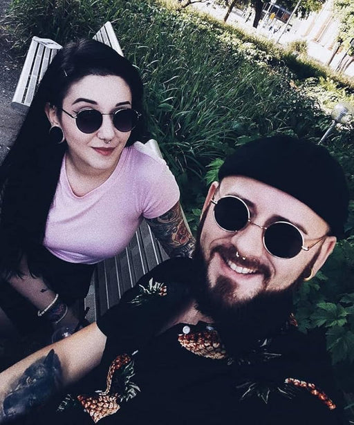 Gafas de sol polarizadas redondas para hombres y mujeres - Quierox - Tienda Online