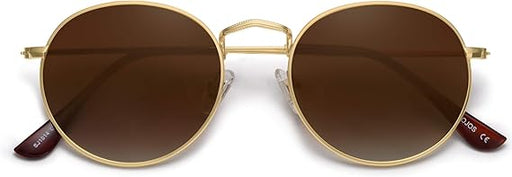 Gafas de sol polarizadas redondas pequeñas para mujer y hombre, clásicas, vintage, retro - Quierox - Tienda Online