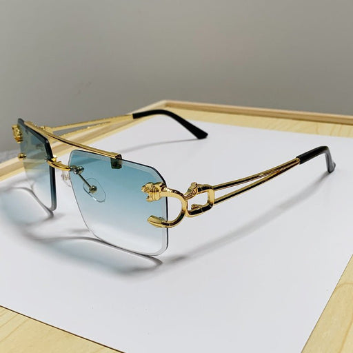 Gafas de sol rectangulares sin montura para viajes, modernas - Quierox - Tienda Online