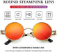 Gafas de sol redondas Steampunk círculo Lennon Hippie - Quierox - Tienda Online