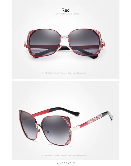 Gafas de sol retro polarizadas de lujo para mujer, gafas de sol para mujer - Quierox - Tienda Online