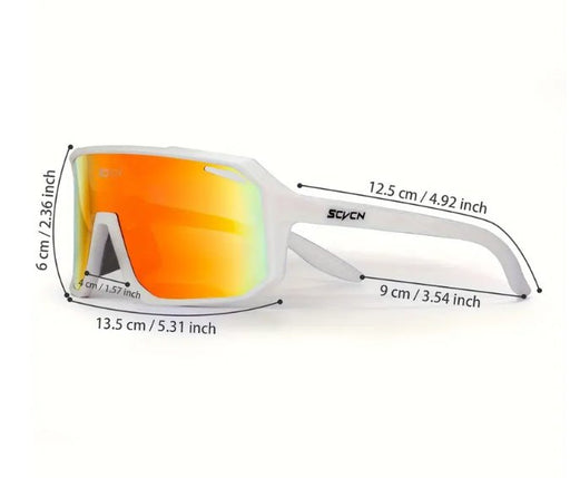 Gafas de Sol SCVCN WrapStar - Sombras Envolventes de Una Sola Pza con Lentes Polarizados - Quierox - Tienda Online