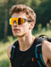 Gafas deportivas de ciclismo con montura grande para hombre, lentes degradadas, modernas - Quierox - Tienda Online