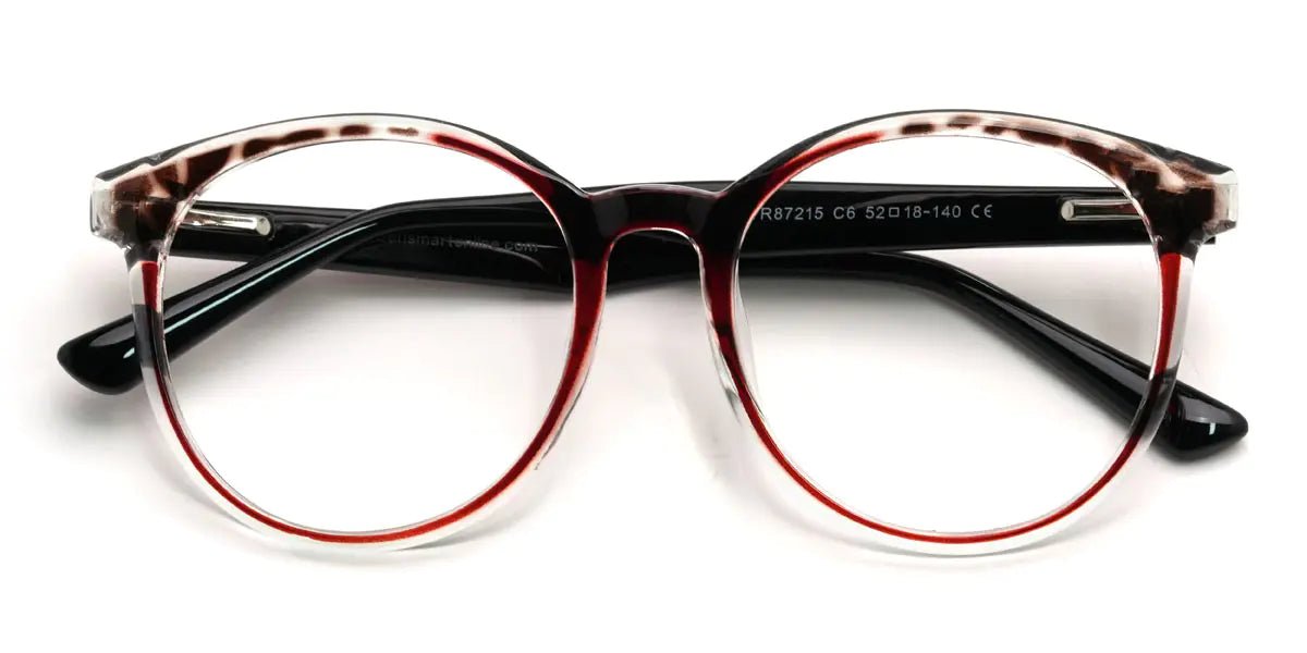 Gafas Redondo Rojo para Mujeres - Quierox - Tienda Online