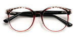 Gafas Redondo Rojo para Mujeres - Quierox - Tienda Online