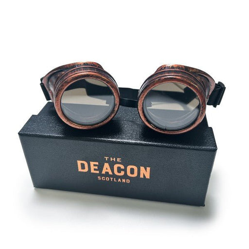 Gafas Steampunk Deacon en caja de regalo - Quierox - Tienda Online
