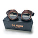 Gafas Steampunk Deacon en caja de regalo - Quierox - Tienda Online