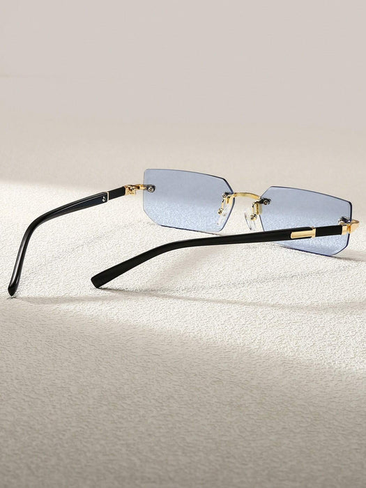 Gafas unisex de montura pequeña sin aro, ideales para la playa o para conducir en verano. - Quierox - Tienda Online