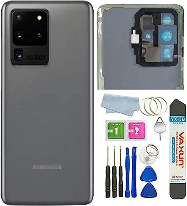 Galaxy S20 Ultra - Cubierta de vidrio trasera impermeable con lente de vidrio de cámara - Quierox - Tienda Online