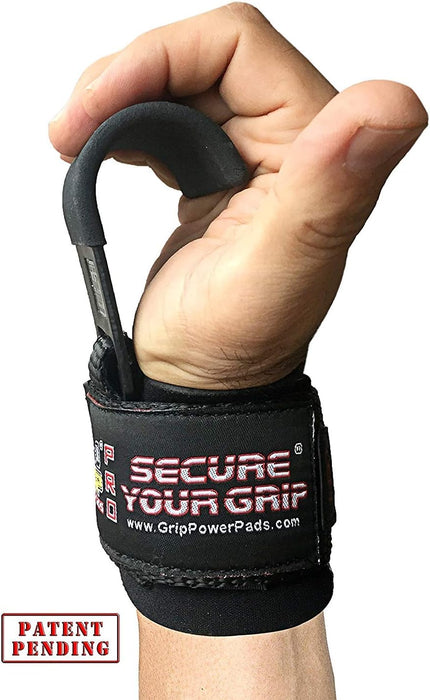 Ganchos de acero para levantamiento de pesas de alta resistencia - Quierox - Tienda Online