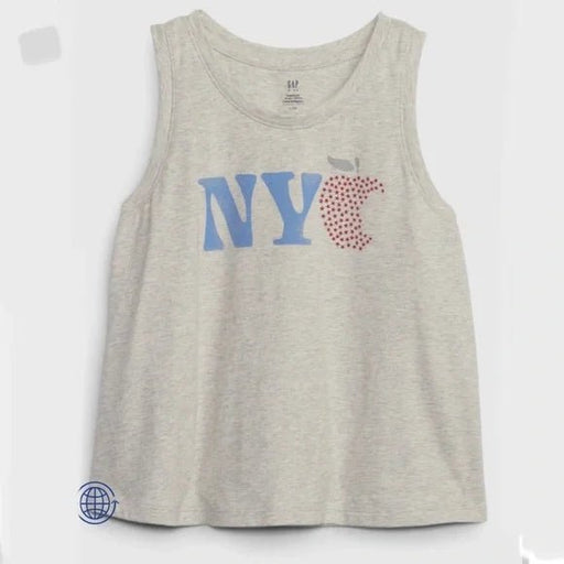 Gap Kids Camiseta sin mangas con gráfico NYC de algodón orgánico 100 % - Quierox - Tienda Online