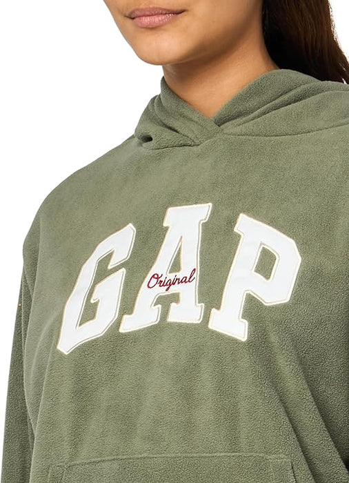 Gap Sudadera con Capucha de Microfibra con Logotipo en V para Mujer - Quierox - Tienda Online