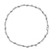 Gargantilla colgante collar alambre de púas 20" cadena espiga emo gótica - Quierox - Tienda Online