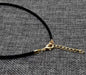 Gargantilla negra para mujer, collar con colgante de estrella y sol, luna, cuerda de terciopelo negro - Quierox - Tienda Online