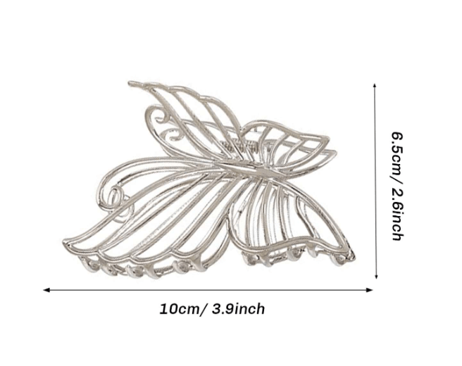 Garra de pelo con diseño de mariposa - Quierox - Tienda Online