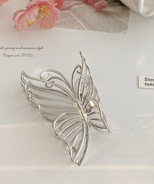 Garra de pelo con diseño de mariposa - Quierox - Tienda Online