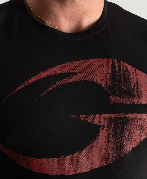 GASP CAMISETA CADETE - NEGRA ROJA - Quierox - Tienda Online