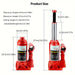 Gato hidráulico portátil de botella, 2 toneladas, elevador vertical para automóvil pequeño - Quierox - Tienda Online
