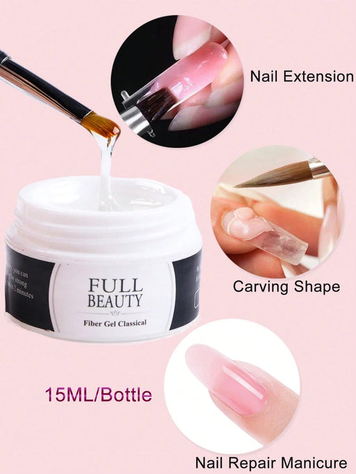 Gel acrílico UV para extensiones de uñas, para reparar uñas rotas, manicura y esmaltado. - Quierox - Tienda Online