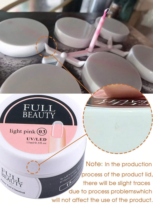 Gel acrílico UV para extensiones de uñas, para reparar uñas rotas, manicura y esmaltado. - Quierox - Tienda Online