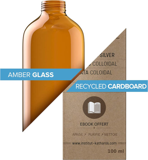 Gel de Plata Coloidal Pura 40 PPM • 100% Natural - Quierox - Tienda Online