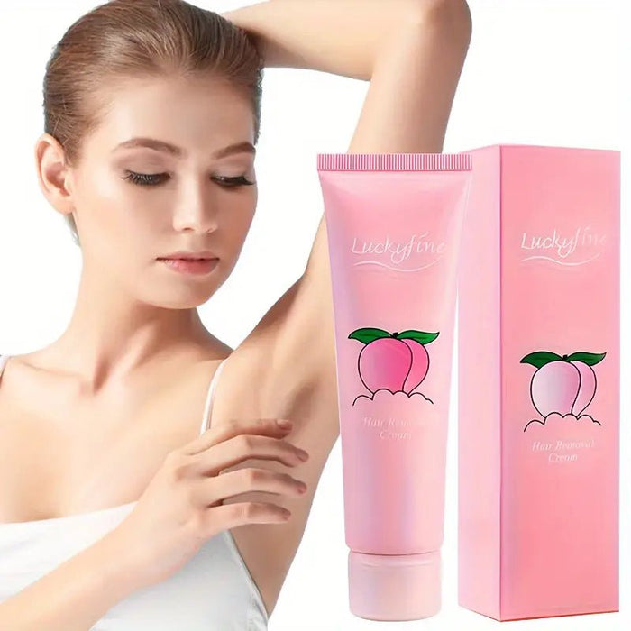 Gel depilatorio de extracto de melocotón Luckyfine 100g, hipoalergénico - Quierox - Tienda Online