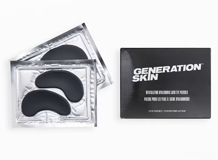 GENERATION SKIN 2 Pares de Parches revitalizantes de ácido hialurónico para ojos - Quierox - Tienda Online