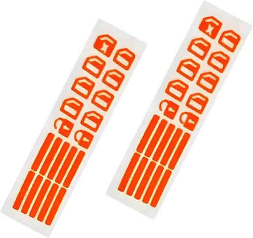 Generic 2 calcomanías luminosas para interruptor de control de ventana de automóvil - Quierox - Tienda Online