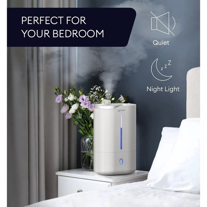 Geniani de 6 l Humidificadores de vapor frío con llenado superior y difusor de aceites esenciales para el hogar - Quierox - Tienda Online