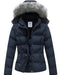 GGleaf Abrigo de invierno acolchado grueso y cálido con capucha para mujer - Quierox - Tienda Online