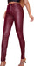 GGLHY Pantalones de cuero con botones, ajustados, elásticos, informales - Quierox - Tienda Online