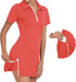 GGOV Vestido de Dos Piezas para Mujer, para Tenis, Golf, Ejercicio Deportivo, Deportivo, con Bolsillo Separado - Quierox - Tienda Online