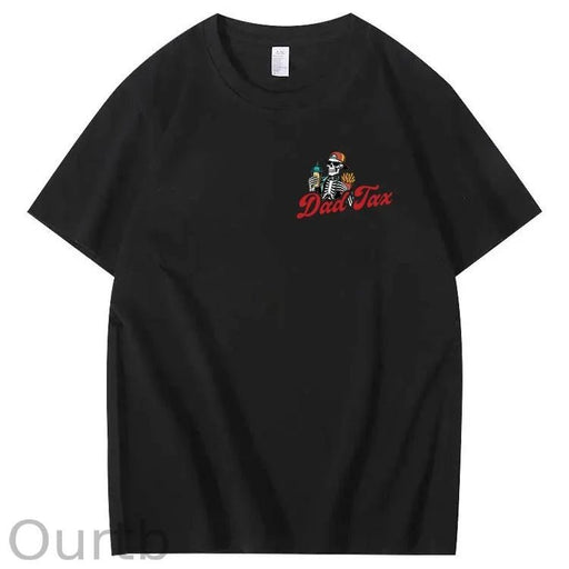 GILDAN Camiseta de algodón con estampado de patrón de impuestos para papá - Quierox - Tienda Online