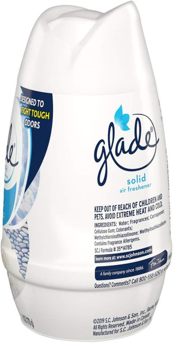Glade Ambientador sólido, Lino Limpio, 6 onzas - Quierox - Tienda Online