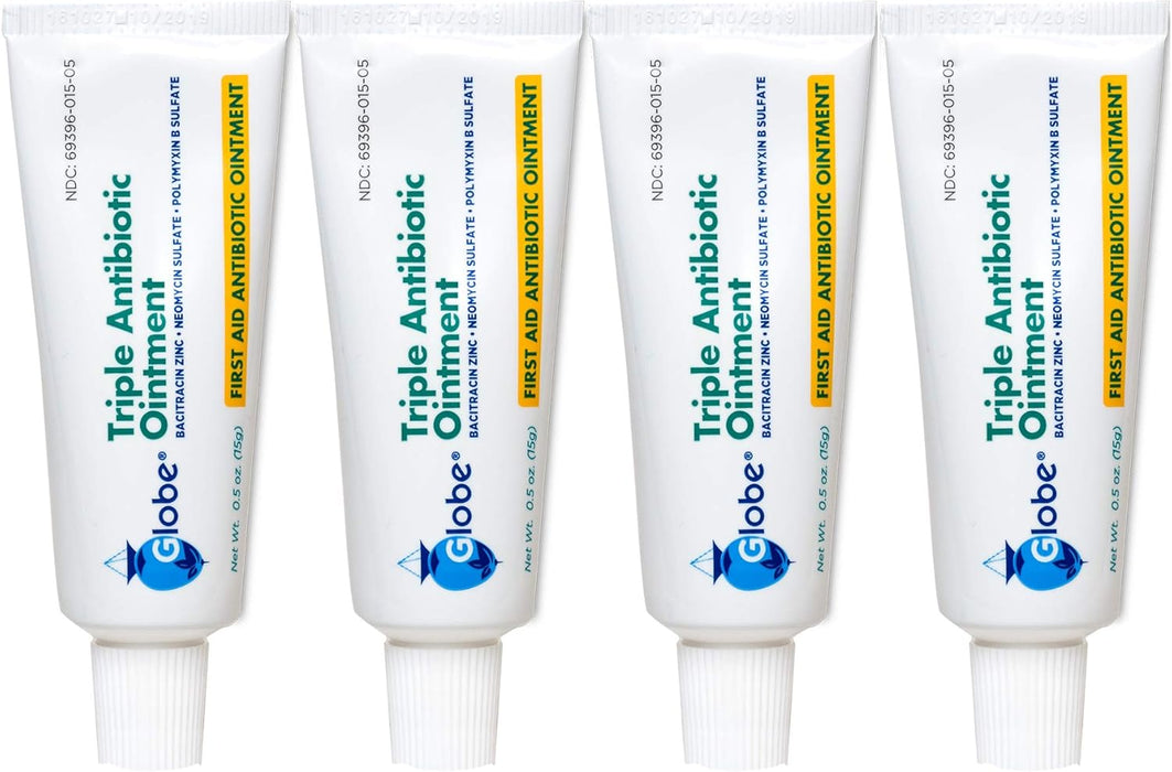 Globe Triple Antibiótico Primeros Auxilios, 0.5 oz (paquete de 4) - Quierox - Tienda Online