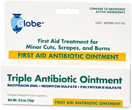 Globe Triple Antibiótico Primeros Auxilios, 0.5 oz (paquete de 4) - Quierox - Tienda Online