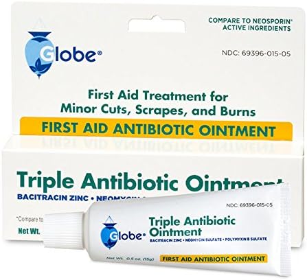 Globe Triple Antibiótico Primeros Auxilios, 0.5 oz (paquete de 4) - Quierox - Tienda Online