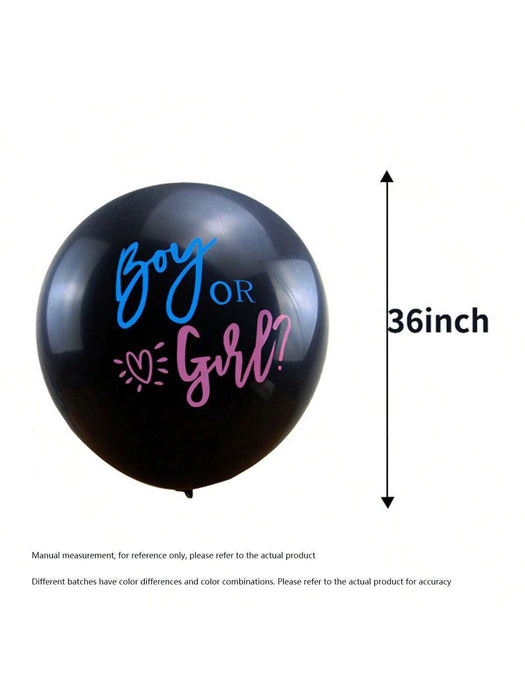 Globos para revelar el género, fiesta de revelación de género, 2 confeti rosa y azul - Quierox - Tienda Online