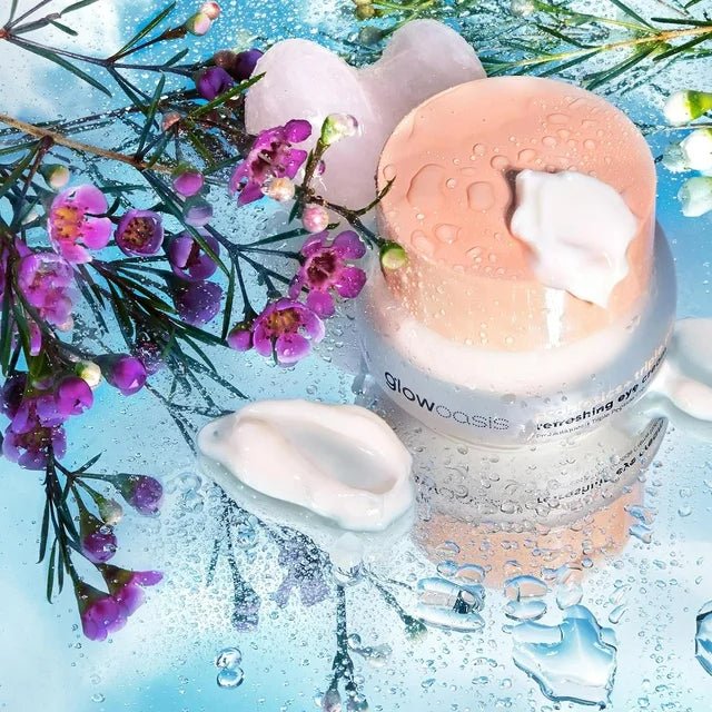 Glowoasis Probióticos + Crema refrescante para ojos con triple péptido - Quierox - Tienda Online