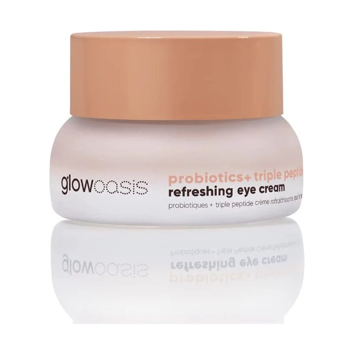 Glowoasis Probióticos + Crema refrescante para ojos con triple péptido - Quierox - Tienda Online