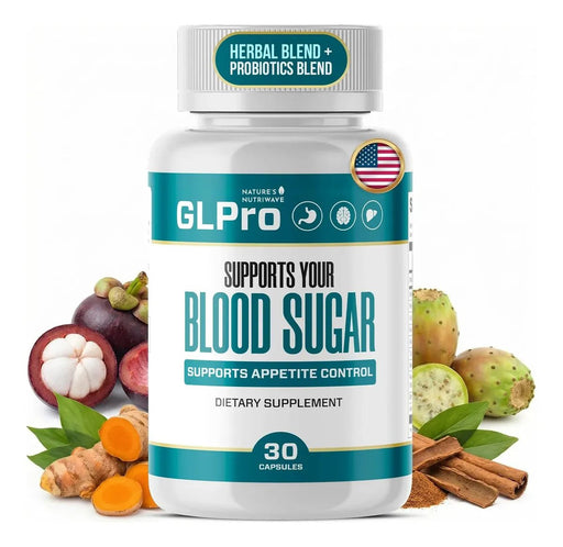 GLPro Suplemento dietético para el apoyo de la salud sanguínea 30 cápsulas - Quierox - Tienda Online