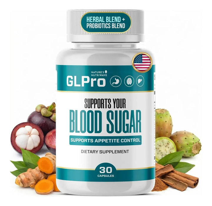 GLPro Suplemento dietético para el apoyo de la salud sanguínea 30 cápsulas - Quierox - Tienda Online