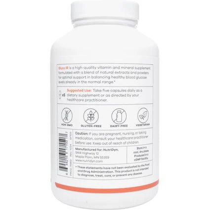 Gluco IR 150 cápsulas de Nutri - Dyn - Quierox - Tienda Online