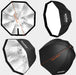 GODOX 32"/ 80cm paraguas octágono portátil softbox reflector para estudio fotografía flash Speedlite - Quierox - Tienda Online