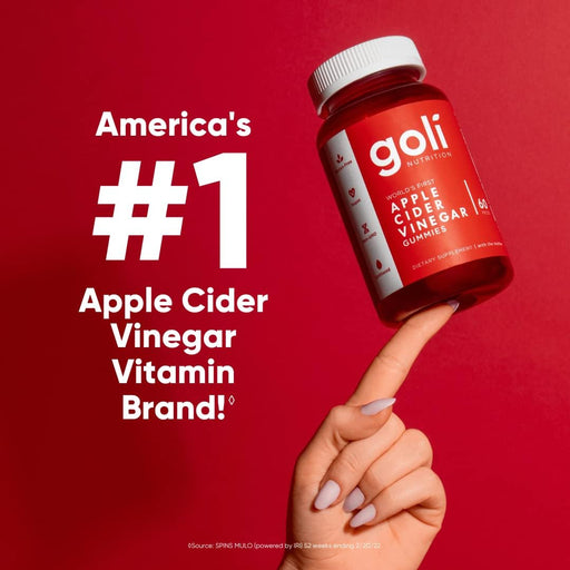 Goli Vitaminas en gomitas de vinagre de sidra de manzana, 60 unidades - Quierox - Tienda Online