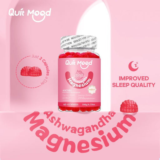 Gomitas de complejo avanzado de glicinato de magnesio Quitmood de 600 mg - Quierox - Tienda Online