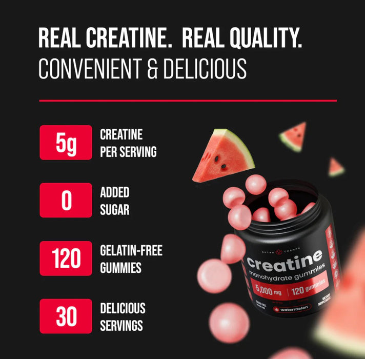 Gomitas de monohidrato de creatina - Quierox - Tienda Online