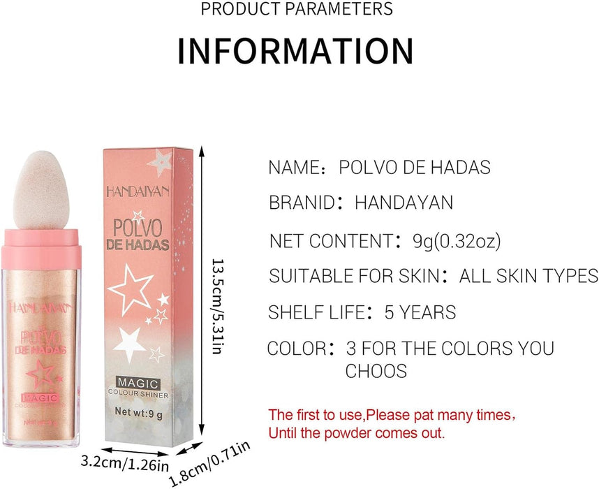 Gonipol Iluminador en Barra en Polvo | Hadas Iluminador - Quierox - Tienda Online