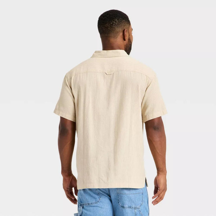 Goodfellow & Co™ Camisa de manga corta para hombre estilo campamento - Quierox - Tienda Online